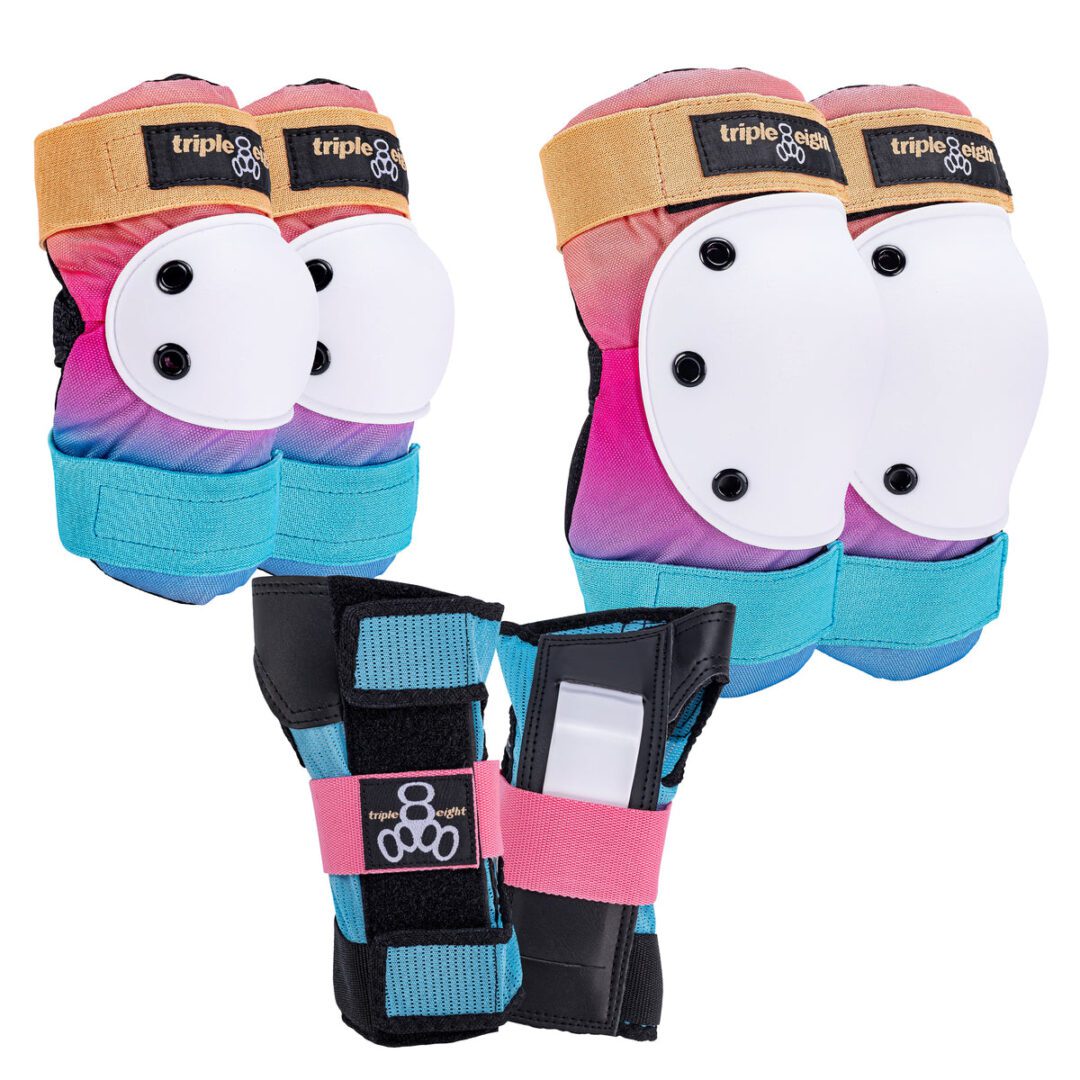 Triple Eight protective gear set.